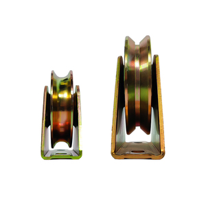 Joinwin vàng thép cửa trượt con lăn với Khung bên ngoài 50mm 60mm 80mm 100mm Y U V rãnh chống gỉ cửa trượt bánh xe - Product Image 4