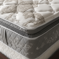 Matelas King Size 14 pouces en mousse à mémoire de forme avec gel rafraîchissant, double usage, à ressorts ensachés, fabriqué en Chine