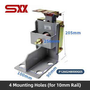 Rivestimento per Pattino Guida Scorrevole per Cabina Ascensore ad Alta Velocità P126024B000G02/G04/G05 con Boccole e Accessori - Product Image 5