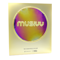 Nouveau métal UV impression Youtube plaque Play bouton Médaille plaque en métal Award carte honourable