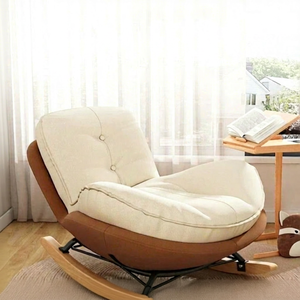 Penguin Rocking <b>Chair</b> Adult Recliner Soft Comfortable Living Room <b>Chair</b> Balcony Home Use - Product Image 1