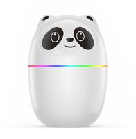 Humidificateur d'air sans eau coloré de 200 ml, tasse diffuseur d'arômes électrique rechargeable, purificateur d'air écologique pour bureau, USB/Batterie, faible bruit