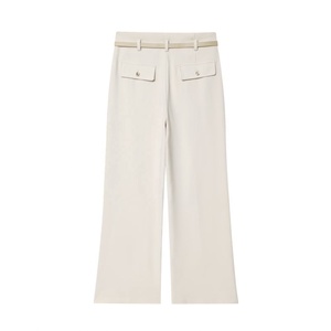 Pantaloni Donna 2026 Nuova Moda IT con Cintura a Catena fino alle Caviglie, Pantaloni Vintage a Vita Alta Femminili Mujer - Product Image 3