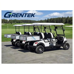 รถกอล์ฟไฟฟ้า GRENTEK 2 ที่นั่ง พร้อมกล่องเก็บสัมภาระ โครงเหล็ก สำหรับสนามกอล์ฟและถนนที่ไม่เป็นสาธารณะ - Product Image 5