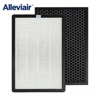 Filtre de remplacement H04 compatible Himox H04, filtre à air plat à 3 étages, charbon actif HEPA H13, efficacité de 99,97 %