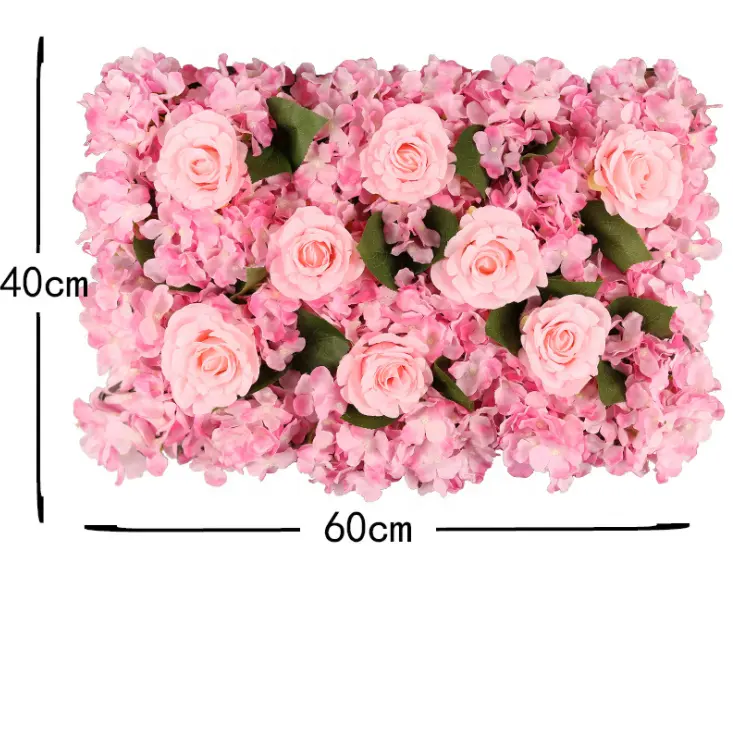 Factory supply backdrop decoration hanging artificial flowers wholesale wedding flower wall