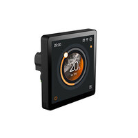 Termostato Inteligente WiFi para Calefacción por Suelo Radiante, Pantalla Táctil Completa de 4 Pulgadas, Aplicación Tuya, Control por Voz, OEM/ODM