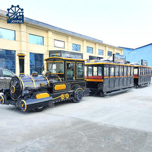 Tren Turístico de Gran Capacidad, a Batería, Diésel, para Atracciones Turísticas, sin Rieles - Product Image 4