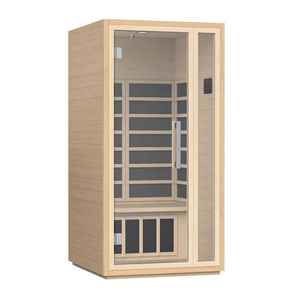 Sauna intérieur pleine grandeur Sauna infrarouge chambres Home Spa Detox Therapy Tapis de sol chauffant amélioré Cabine infrarouge renforcée pour 1 personne - Product Image 3