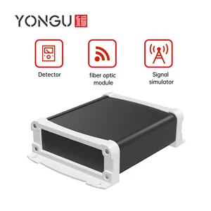 Yonggu K17 120x40mm di misura della temperatura da te custodia per strumenti di protezione in plastica con profilo in alluminio scatola Controller