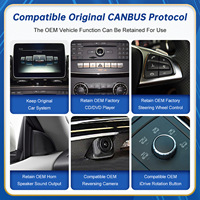 Layar Multimedia 12.3" Wireless Carplay Android Auto untuk Mercedes Benz GLE(W166) GLS(X166) 2016-2018 NTG5.0 Layar IPS