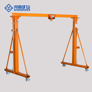 Petite grue portative de portique de poutre de poutre simple de la qualité supérieure 5Ton <span class=keywords><strong>10Ton</strong></span> avec l'atelier de grue électrique utilisant - Product Image 3