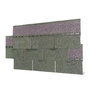 2025 Tuiles de toiture en asphalte à trois languettes, Gris, en fibre de verre moderne, pour piscines et toitures, type tuiles plates - Product Image 2