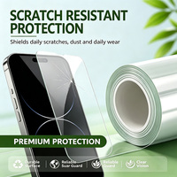Protector de Pantalla PET Ecológico Antihuellas Oleofóbico con Adhesión Estática Sin Residuos de Pegamento Personalizado para Teléfono Móvil Grado AAA