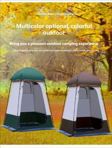 Carpa de Privacidad Portátil Automática Instantánea, Tela Oxford de 1500-2000 mm, Impermeable, para Uso en Exteriores en las Cuatro Estaciones, con una Habitación y Ducha - Product Image 4