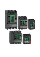Disjoncteur de boîtier moulé triphasé Schneider NSX100F TMDC 63A 1P 2P 3P C10F1TM063 AC et DC pour panneaux solaires et systèmes solaires