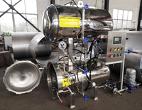 Automatische Industriële Fruitjam Maken Machine Commerciële Fruitpuree Saus Pulp Concentraat Maker Industrie Apparatuur Voor Verkoop