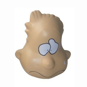 2025 Venta al por mayor promocional lindo PU cara de <span class=keywords><strong>miedo</strong></span> expresión de <span class=keywords><strong>miedo</strong></span> bola antiestrés juguete para apretar - Product Image 6