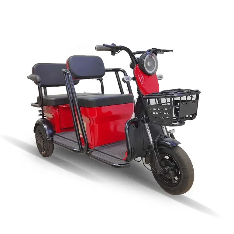 Wholesale Open 500Watt Electric Recumbent Trikes tricycle manufacturer in China