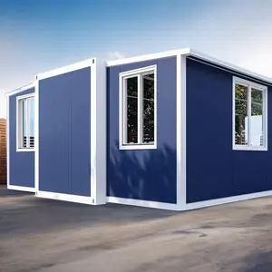 Petite maison modulaire design moderne Vente en gros Bureau à domicile pliable en acier Bon marché à vendre Garantie de 5 ans incluse