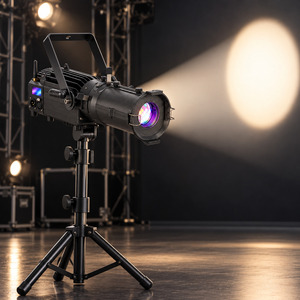 ไฟ LED โปรไฟล์สปอต 150W 5 สี RGBAL ปรับมุมคงที่ 26 องศา พร้อมช่องใส่โกโบ และระบบ DMX ไร้สาย สำหรับโรงละคร - Product Image 4