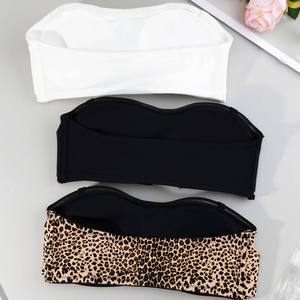 Sujetador sin tirantes negro con aros, sin costuras, antideslizante, con cierre frontal, soporte inalámbrico para vestido de novia y uso diario - Product Image 3