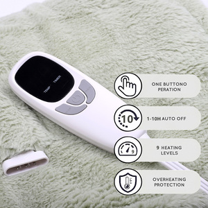 Winter <strong>King</strong> Queen Twin Full <strong>Size</strong> Heated Blanket Temperature Control Washable Knitted Electric <strong>Throw</strong> for Bed-Soft Rabbit - Product Image 2