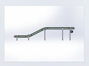 Dik yamaçlar için dayanıklı ve güvenilir yüksek kapasiteli kemer tırmanma makinesi otomatik sınıf verimli malzeme konveyör - Product Image 2