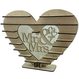 Support de présentation de mariage en forme de cœur d'arbre Mr et Mme <span class=keywords><strong>Ferrero</strong></span> <span class=keywords><strong>Rocher</strong></span> - Product Image 1