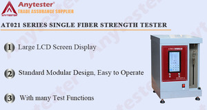 AT021-serie enkelvoudige vezelsterktetester voor laboratoriumgebruik - Product Image 4