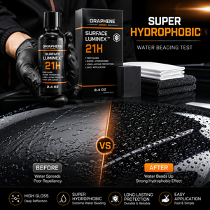 GRAPHENE SURFACE LUMINEX 21H 1000ml Revêtement céramique pour voiture Super hydrophobe Haute brillance Protection de peinture longue durée - Product Image 4