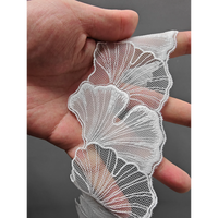 Tissu brodé à rayures étroites personnalisées, 100% polyester, maille tricotée transparente, textile de maison, vêtements, robe, sous-vêtements, filles, garçons