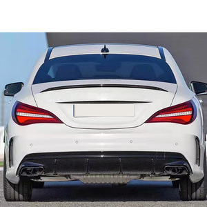 Ventas de fábrica W117 Upgrade CLA45 <span class=keywords><strong>AMG</strong></span> Sports Difusor trasero Spoiler para Mercedes Benz CLA250 CLA220 2013-2018 - Product Image 2