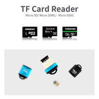 EONLINE-minilector de tarjetas TF para teléfono móvil, adaptador USB de alta velocidad para ordenador portátil, 2,0