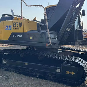 Excavadora de Cadenas de Segunda Mano de Buen Rendimiento, Volvo EC210 E240 E250 Original, Miniexcavadora Usada con Pocas Horas de Trabajo, EPA CE - Product Image 1