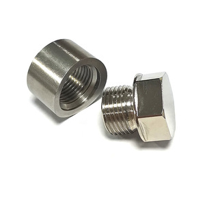 Stainless Steel M18x1.5 Welding <b>Plug</b> Nut For Exhaust Pipe Repair And <b>Replacement</b> Accessory - Product Image 3