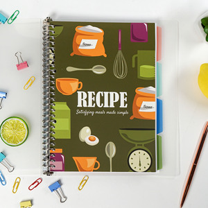 Carnet <span class=keywords><strong>de</strong></span> recettes <span class=keywords><strong>de</strong></span> <span class=keywords><strong>cuisine</strong></span> A4 pour bricolage, journal <span class=keywords><strong>de</strong></span> <span class=keywords><strong>cuisine</strong></span> imprimé, couverture PP étanche, journal <span class=keywords><strong>de</strong></span> <span class=keywords><strong>cuisine</strong></span> personnalisé pour restaurant à domicile - Product Image 3