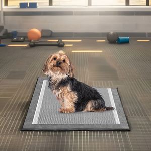 Tapis de propreté désodorisants au charbon pour chiots 60x60 cm, super absorbants avec film PE anti-fuite pour l'apprentissage de la propreté en cage - Product Image 1