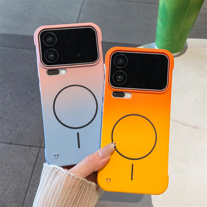 Coque de téléphone ultra-fine sans cadre dégradée pour Xiaomi 17 Pro Max 15T 14T 15 14 13 12 11 Pro Ultra, compatible avec la recharge magnétique sans fil - Product Image 1