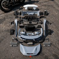 Kit Carrosserie en Fibre de Carbone Sec à Bon Prix pour Ferrari 488, Style P, Facelift, Pare-chocs Avant et Arrière, Accessoires Auto 2012-2018