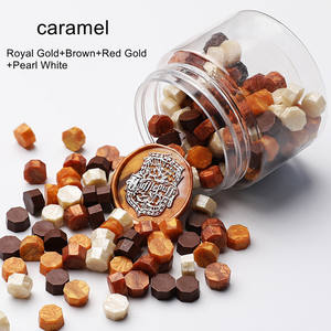 Nouveau multi-couleur en vrac Transparent canette 80g poids timbres perles de cire d'étanchéité pour bricolage cire joint <span class=keywords><strong>timbre</strong></span> Kit - Product Image 5
