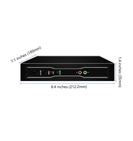 Mini PC Direct Usine Intel 11ème Génération I3-115G4 2*LAN 2*DDR4 Maximum 64G 4*USB3.0 1*M.2 Serveur Industriel Sans Ventilateur en Stock