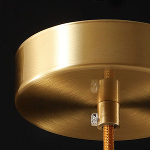 Candelabros de cristal modernos, iluminación de fondo minimalista, luz colgante de pared para isla de cocina - Product Image 5