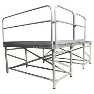 Scène portable en aluminium <span class=keywords><strong>de</strong></span> haute qualité 4*8 pieds, podium pour concert, mariage, événement extérieur, scène mobile pour événement - Product Image 4