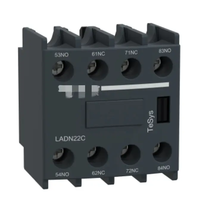 Low price auxiliary contact tesys D series ac contactor LADN22C in stock