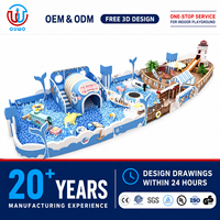 Équipement de terrain de jeu intérieur de haute qualité, centre de jeux Ocean Play, parc d'attractions pour enfants, solutions personnalisées de jeux souples et d'escalade