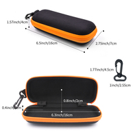 Étui à lunettes EVA personnalisé avec logo, coque semi-rigide de haute qualité, fermeture éclair, crochet portable, étui de voyage EVA pour lunettes de soleil, pour usage quotidien – Offre Spéciale