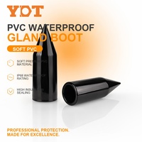 Manchon de protection rotatif YDT en PVC pour câble, étanche et anti-poussière, type tête de balle