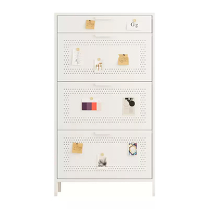 Scarpiera in Metallo da Parete 2025 Armadietto Portascarpe Grande Capienza in Ferro - Product Image 6