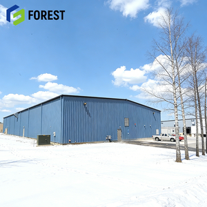 Edificio Prefabricado de Acero Ignífugo en Tailandia con Aislamiento de Lana de Roca, Almacén Frigorífico Galvanizado en Texas - Product Image 1